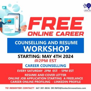 FREE CAREER AND RESUME WORKSHOP