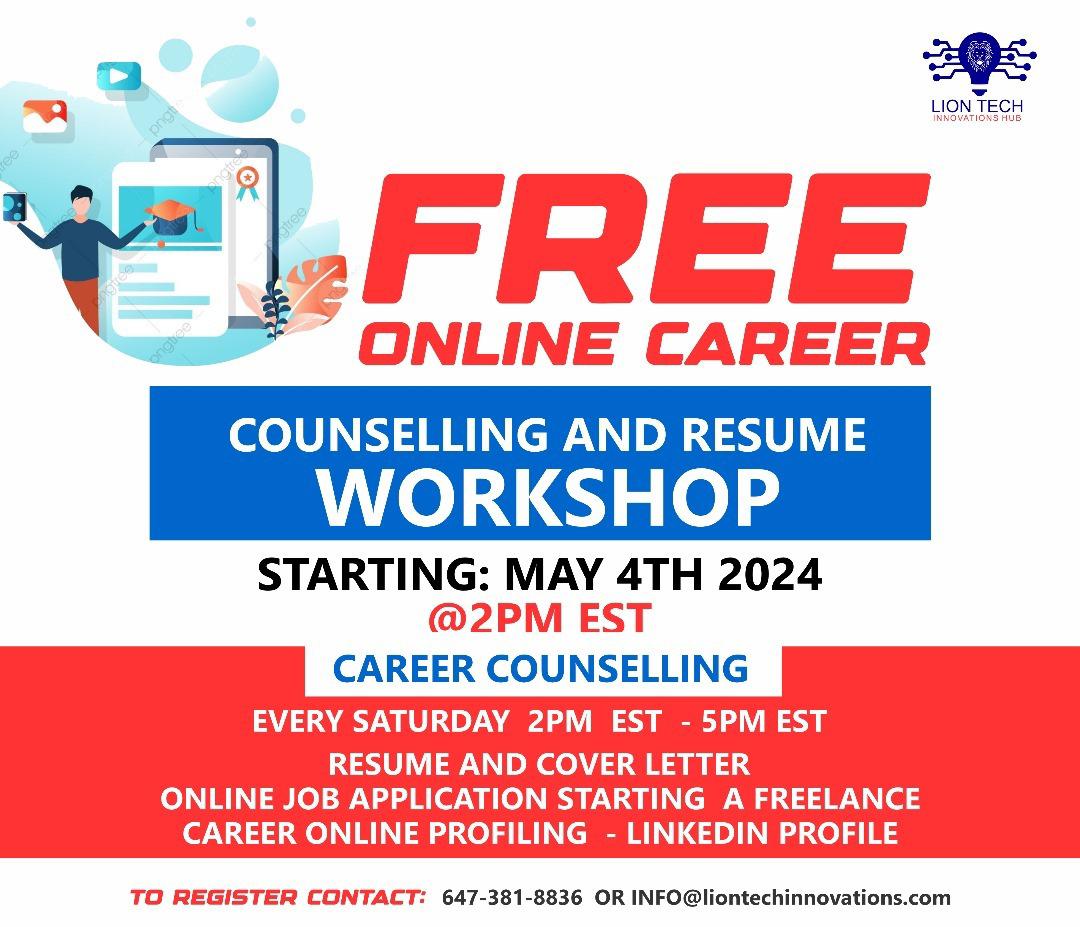 FREE CAREER AND RESUME WORKSHOP